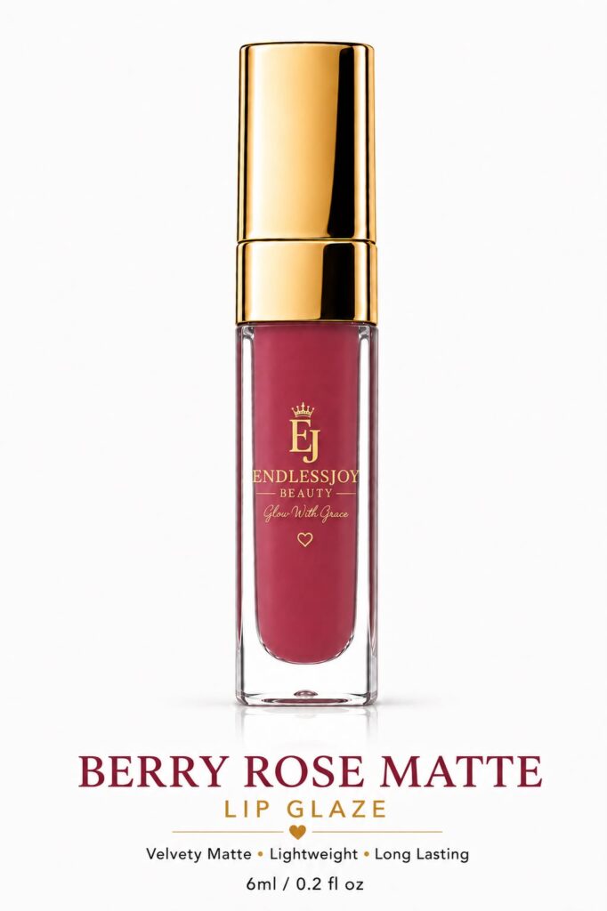 Berry Rose Matte Lip Glaze