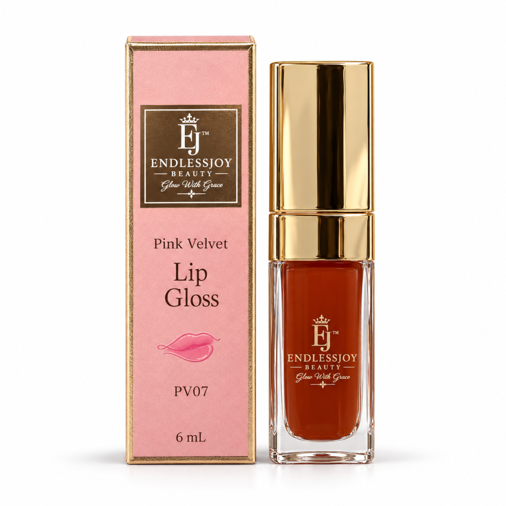 EndlessJoy Beauty Pink Velvet High Gloss Lip Gloss - PV07